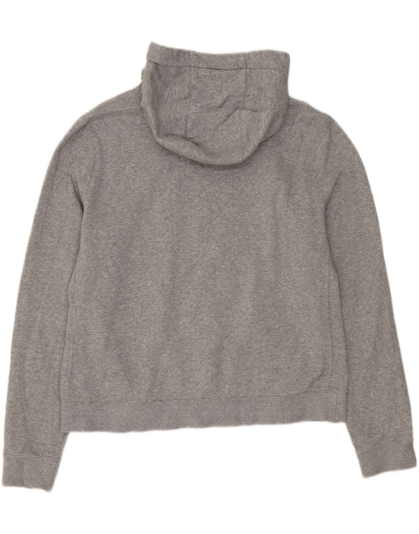 Damski sweter z kapturem Nike UK 14 Średnioszary, bawełniany nakrapiany