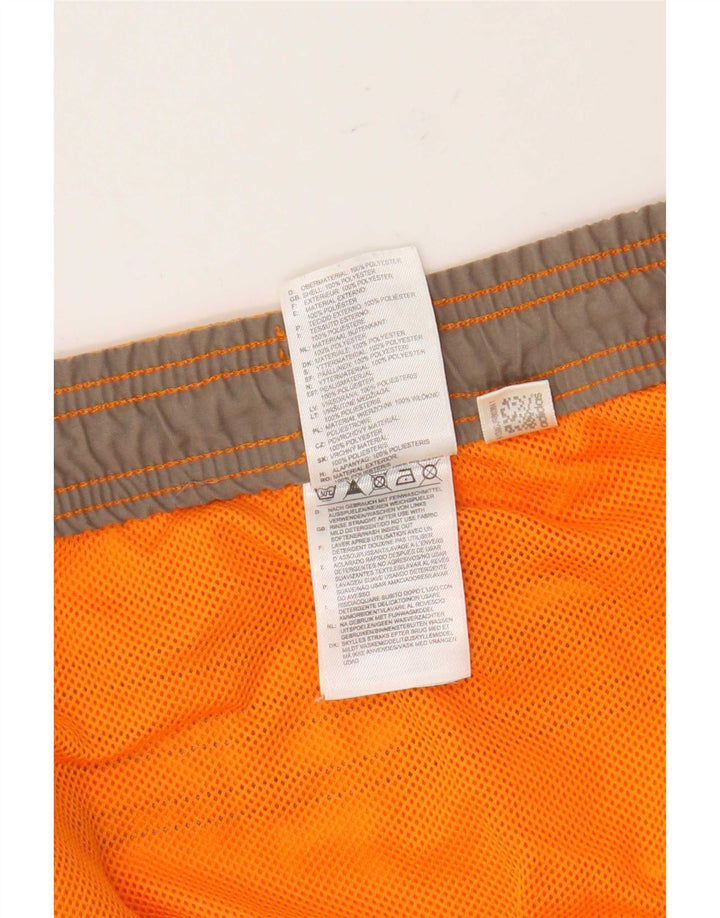 Męskie spodenki kąpielowe Adidas Graphic 2XL Pomarańczowy poliester z blokami kolorów
