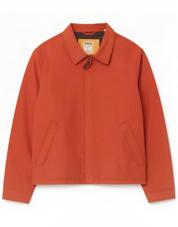 Męska kurtka wiatrówka Timberland UK 40 Large Red Cotton