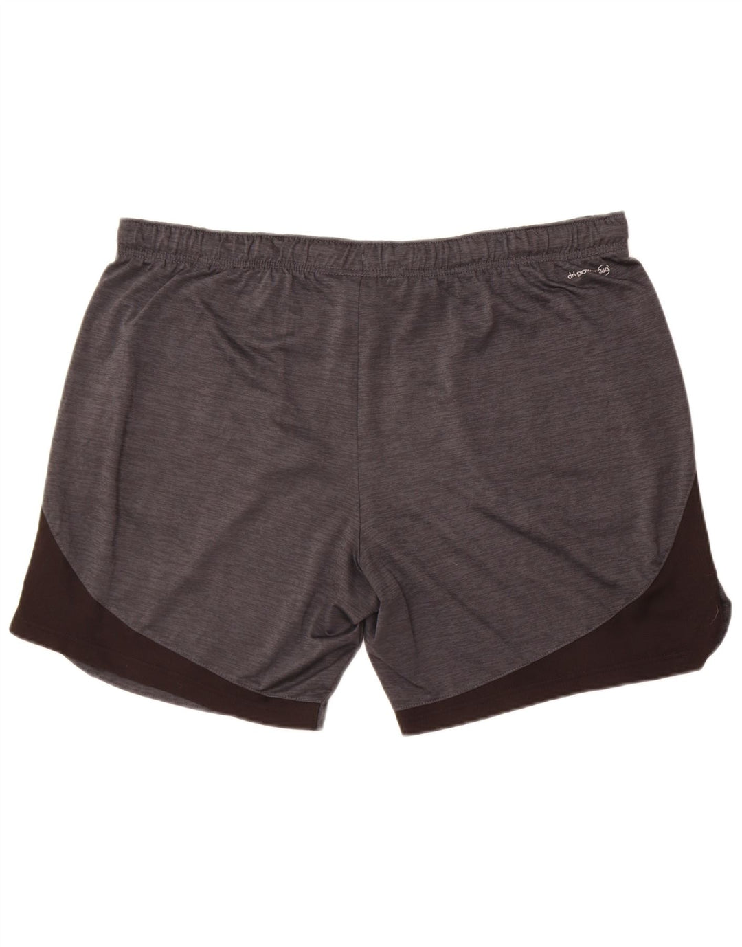 Męskie spodenki sportowe Russell Athletic, duże, szare, z blokami kolorów, z poliestru