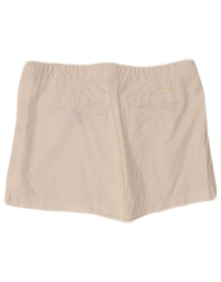 Damskie spodenki Chino Tommy Hilfiger US 8 Medium W32 Biała bawełna