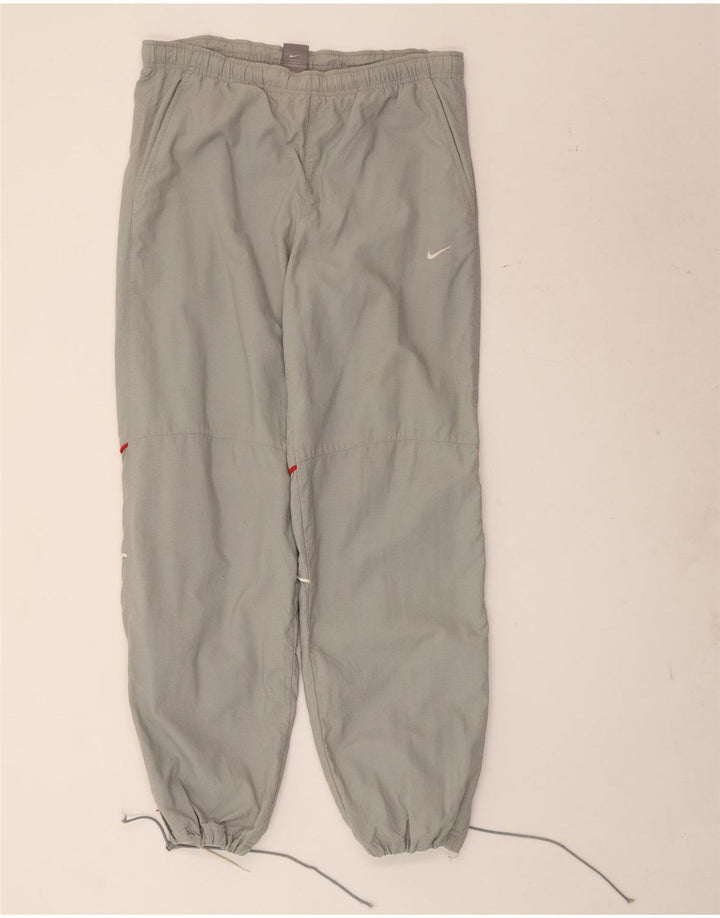 Męskie spodnie dresowe Nike Joggers UK 38/40 w średnie szare paski