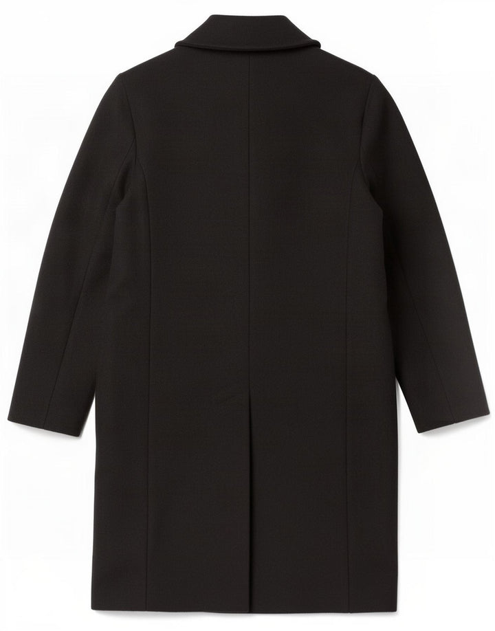 Płaszcz damski Zara UK 6 XS, czarny, wełniany