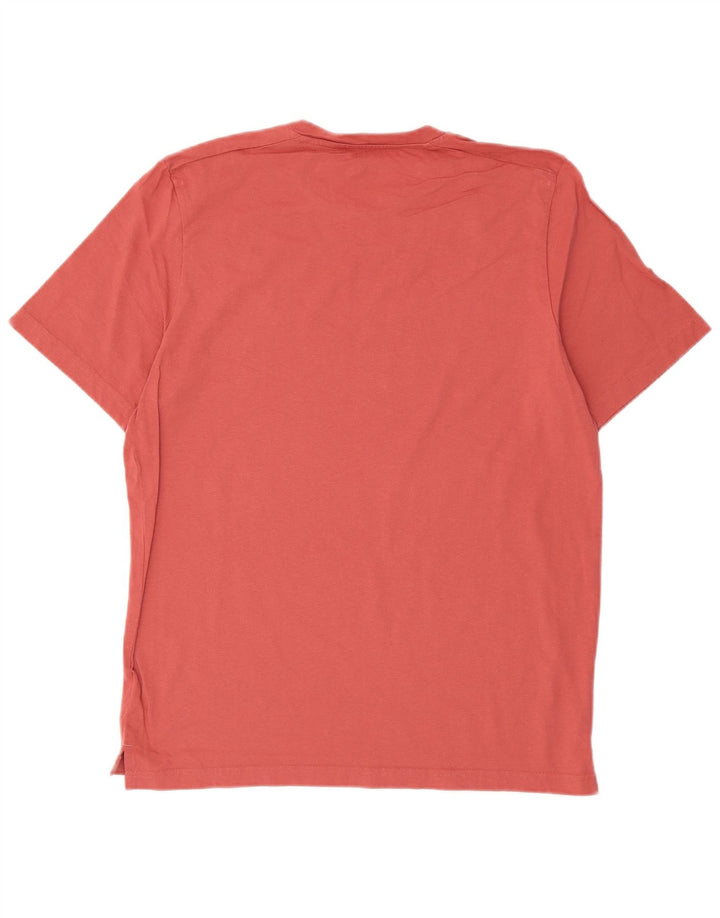 Męski T-shirt z grafiką Puma, duży, czerwony, bawełniany