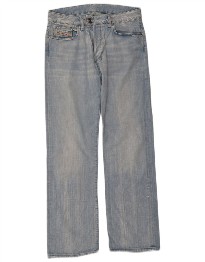 Męskie jeansy Bootcut Diesel W32 L32 Niebieskie bawełniane