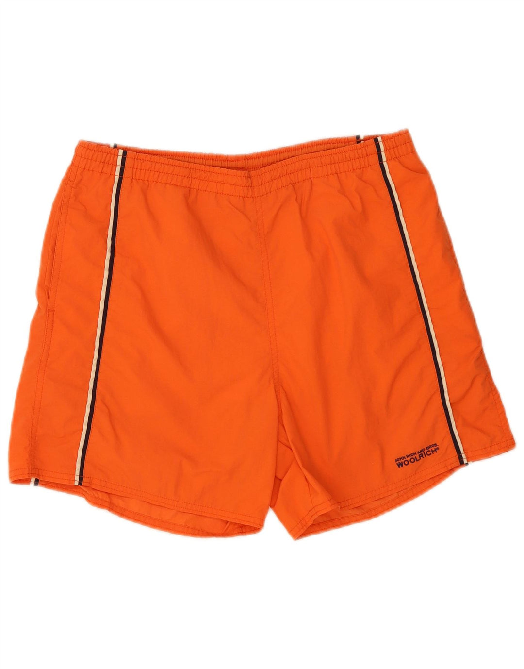 Męskie spodenki sportowe Woolrich Średni pomarańczowy nylon