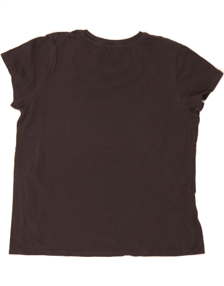 LEVI'S Womens Graphic T-Shirt Top UK 18 XL Black Vintage Levi's and Second-Hand Levi's from Messina Hembry 