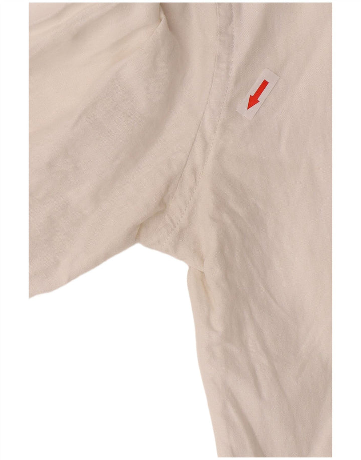 Męska koszula o regularnym kroju Tommy Hilfiger, duża, biała, bawełniana