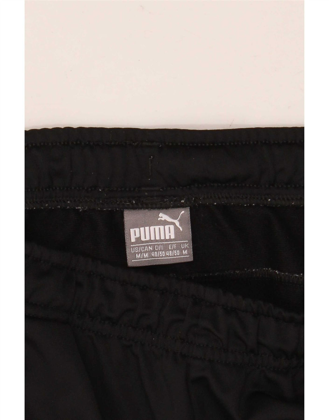 Męskie spodnie dresowe Puma, joggery, średnie czarne