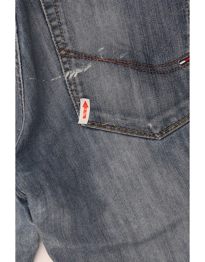Damskie spodenki jeansowe Tommy Hilfiger W34, duże, niebieskie