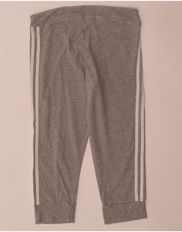 Damskie spodnie dresowe Adidas Capri Joggers UK 8/10 Small Grey