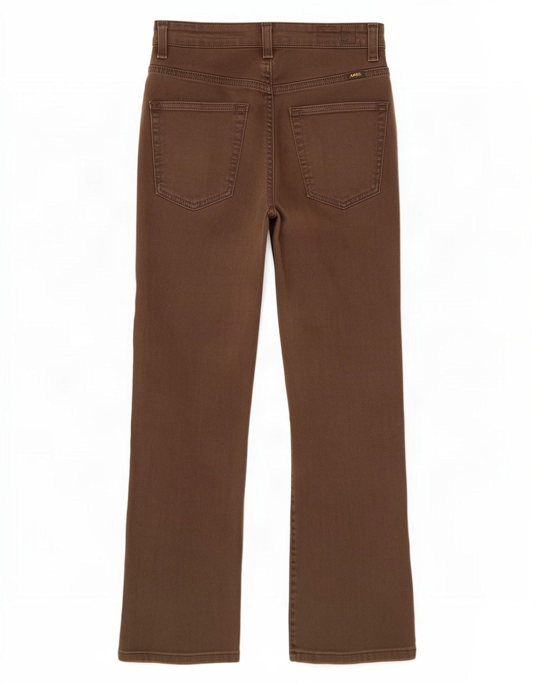 Damskie jeansy Lee Bootcut W28 L28 Brązowa bawełna