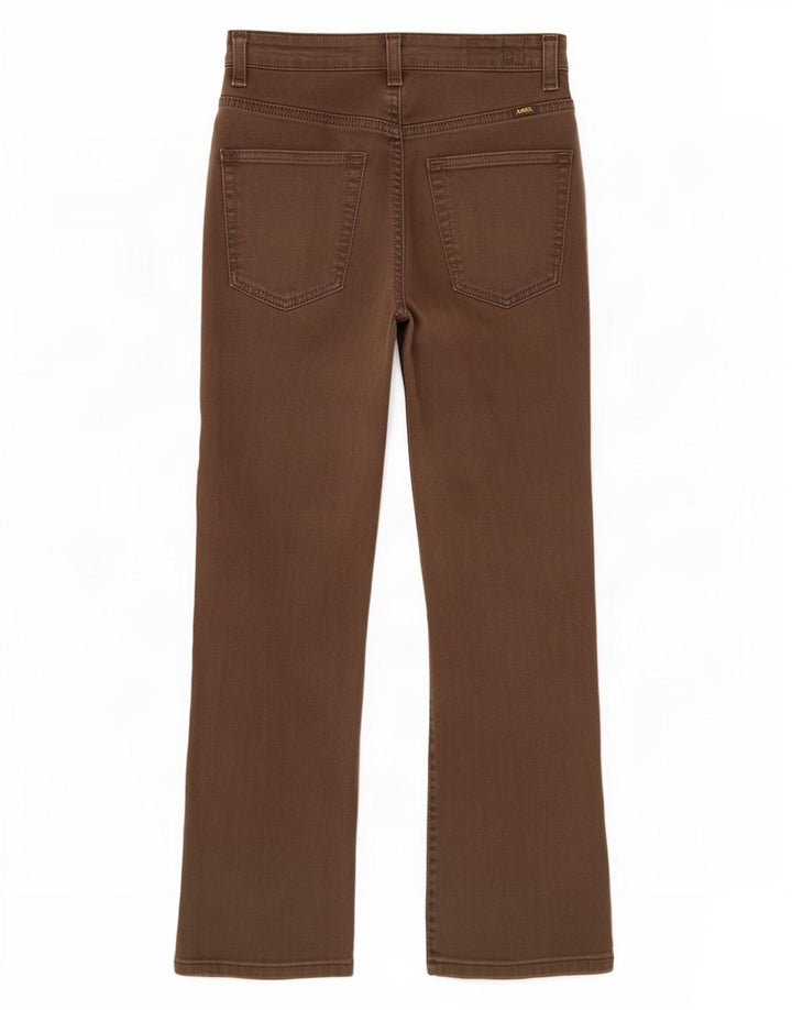 Damskie jeansy Lee Bootcut W28 L28 Brązowa bawełna