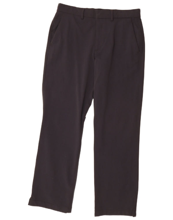 Męskie spodnie typu chino Under Armour Cold Gear W34 L32 z czarnego nylonu