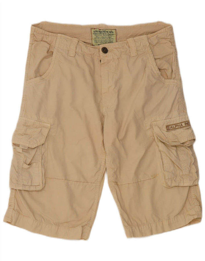 Męskie spodenki cargo Alpha Industries W32 średni beż