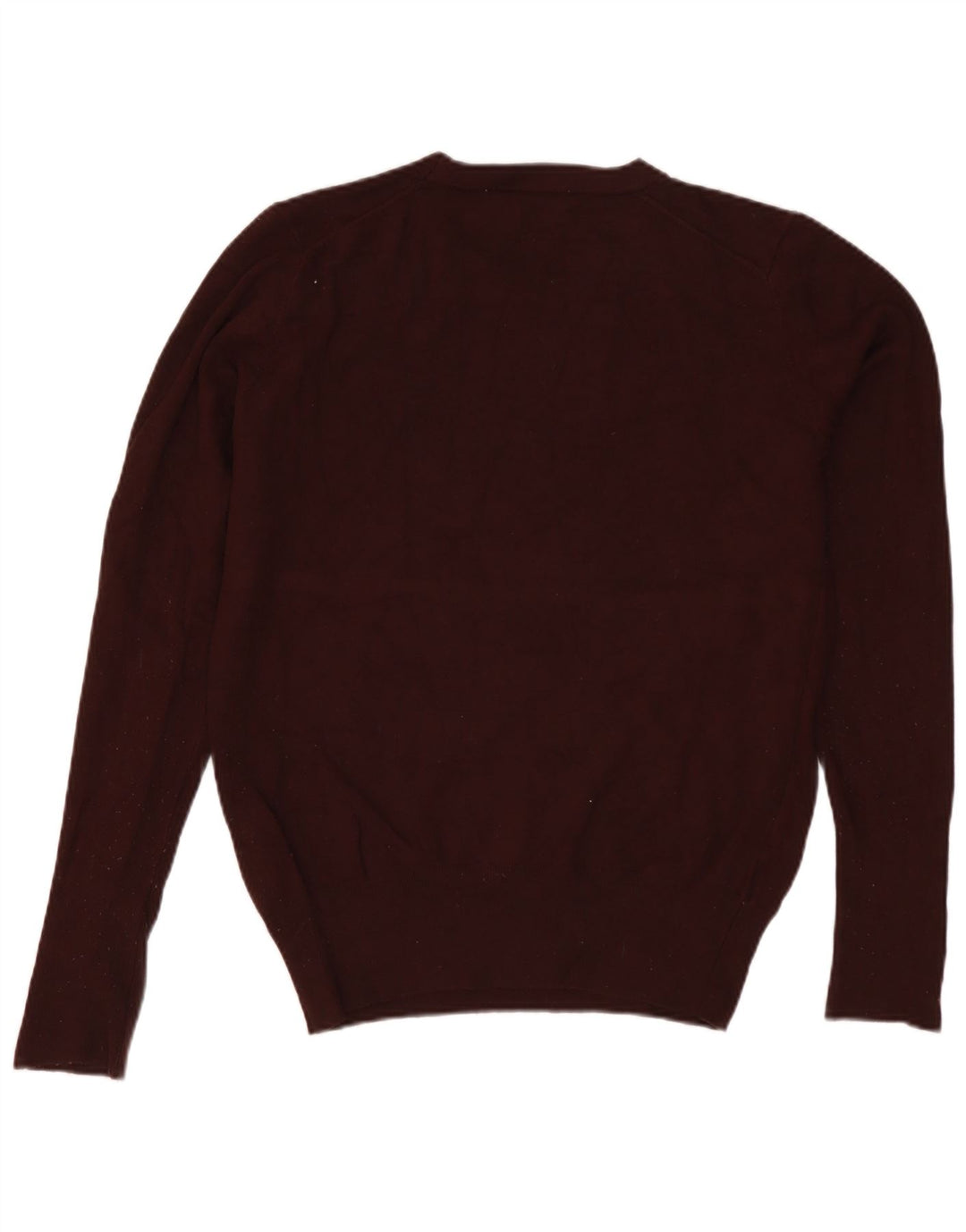 Damski sweter z okrągłym dekoltem Zara UK 12 Średni brązowy wiskoza