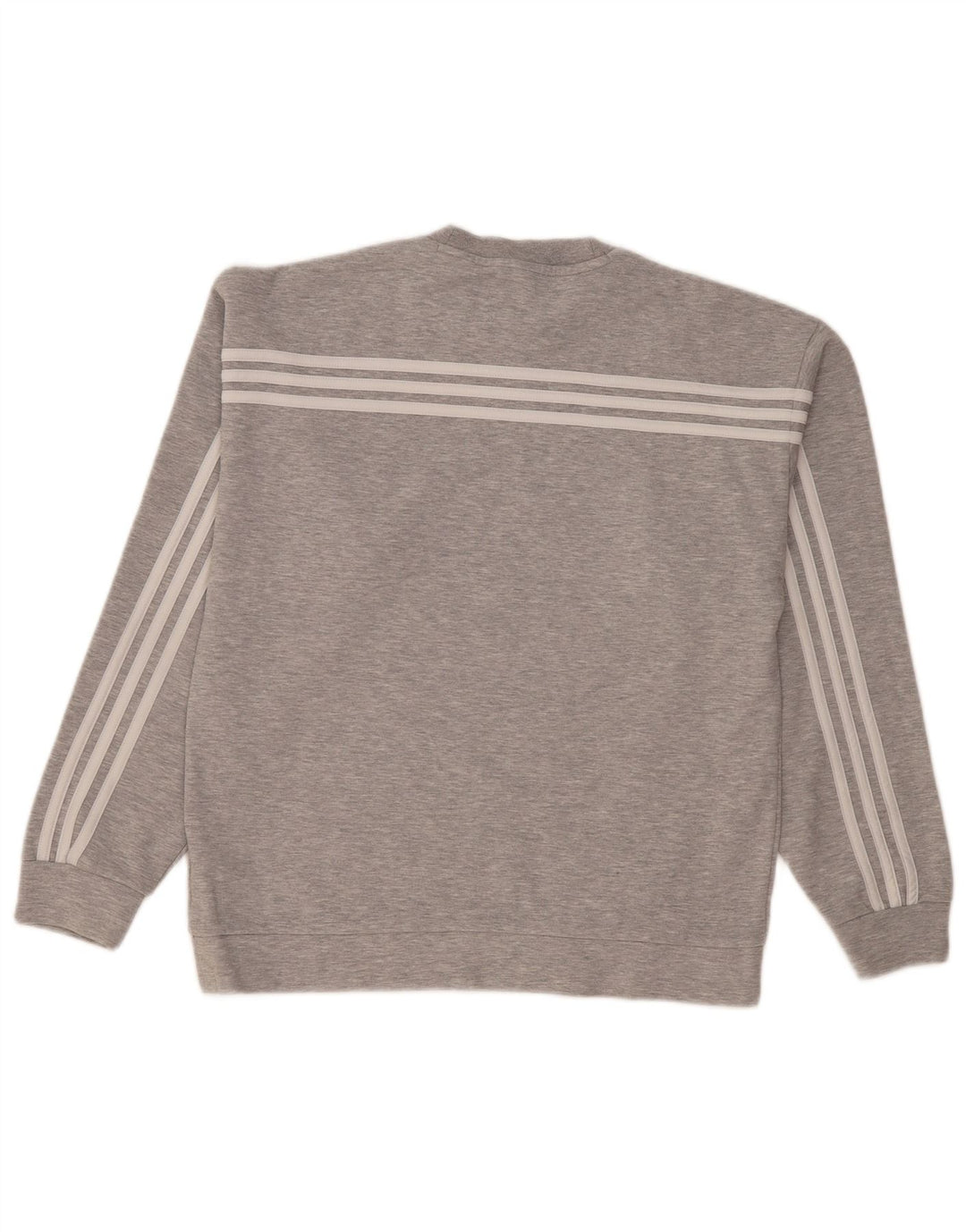 Bluza męska Adidas, średnia, szara, nakrapiana bawełna