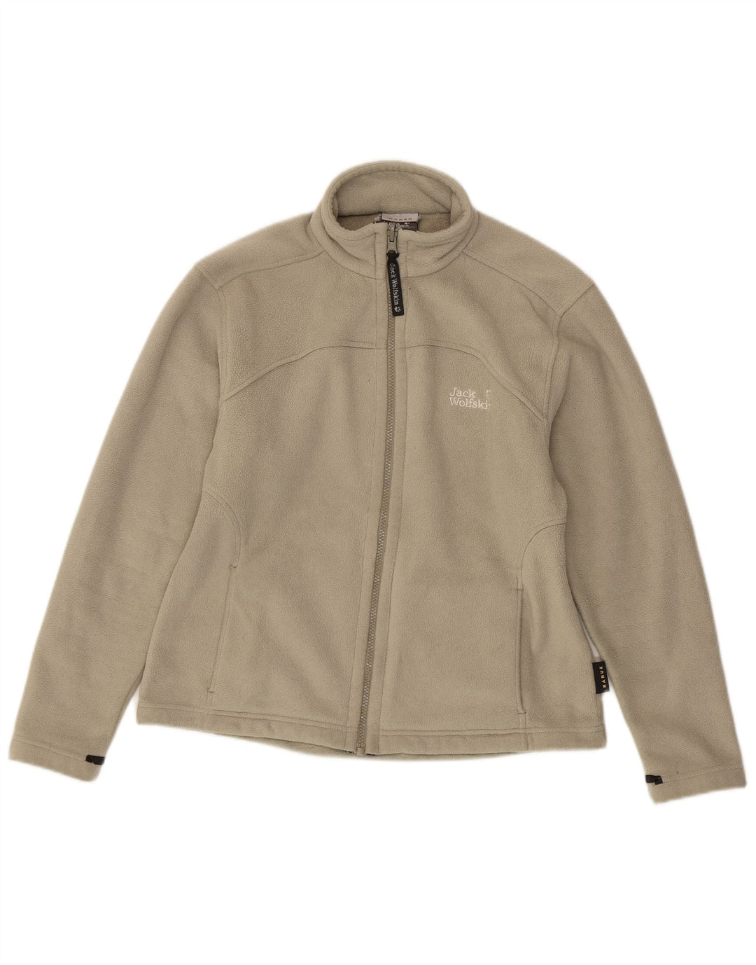 Damska kurtka polarowa Jack Wolfskin Graphic UK 12, średnioszara, poliestrowa