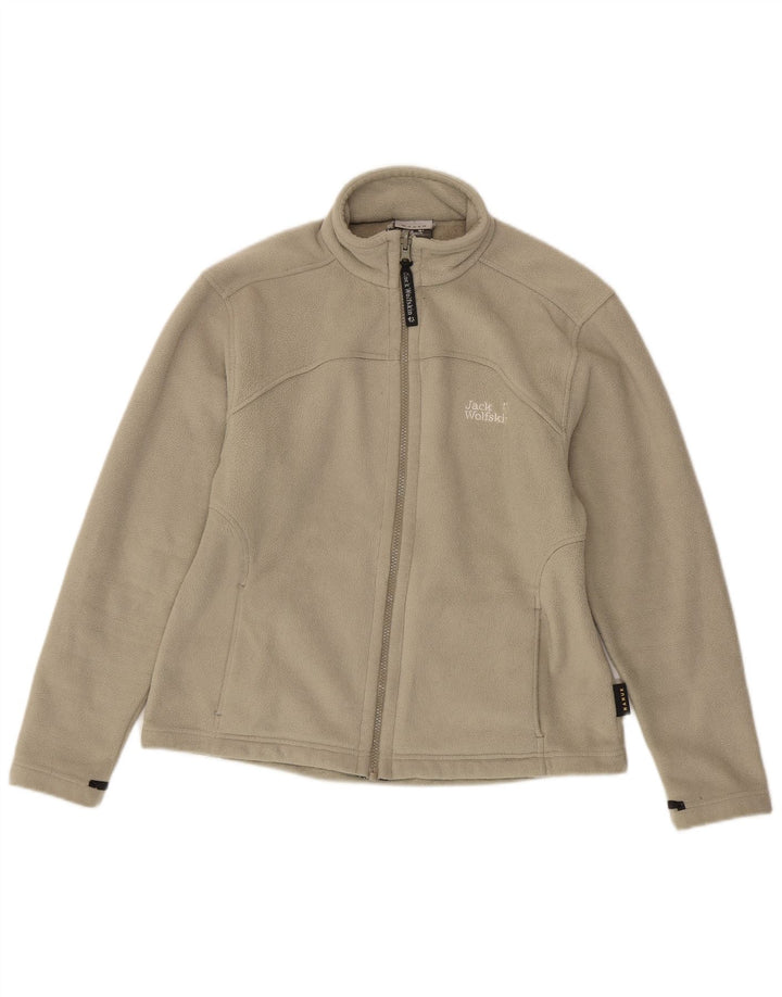 Damska kurtka polarowa Jack Wolfskin Graphic UK 12, średnioszara, poliestrowa