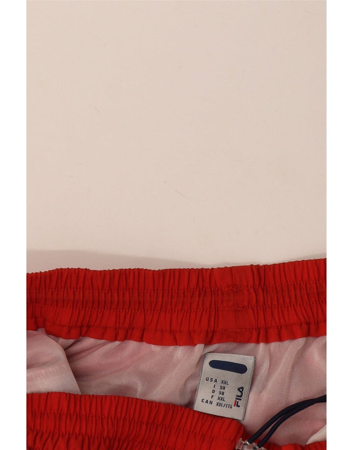 Męskie spodenki kąpielowe Fila IT 58 2XL czerwone