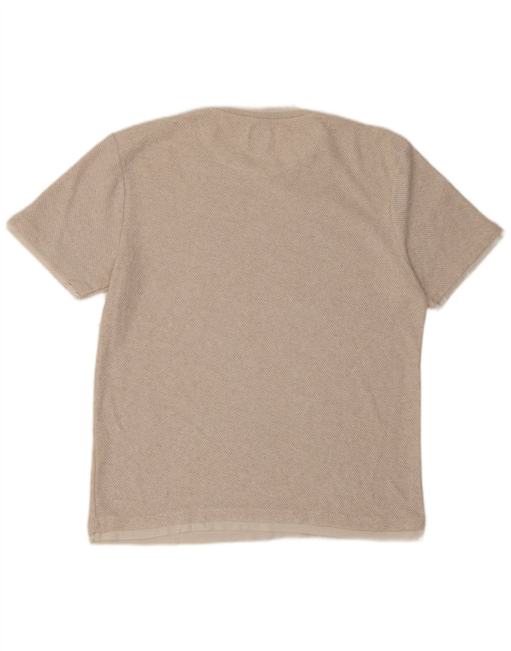 T-shirt męski Zara Top XL beżowy