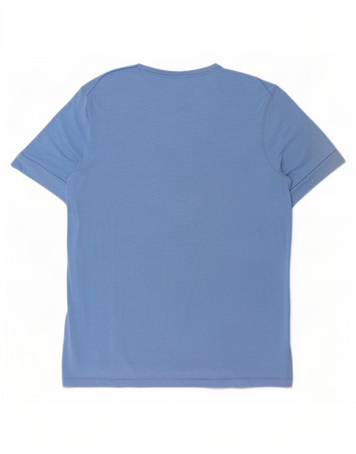 Męski T-shirt Nike Dri Fit Top XL Niebieski Poliester