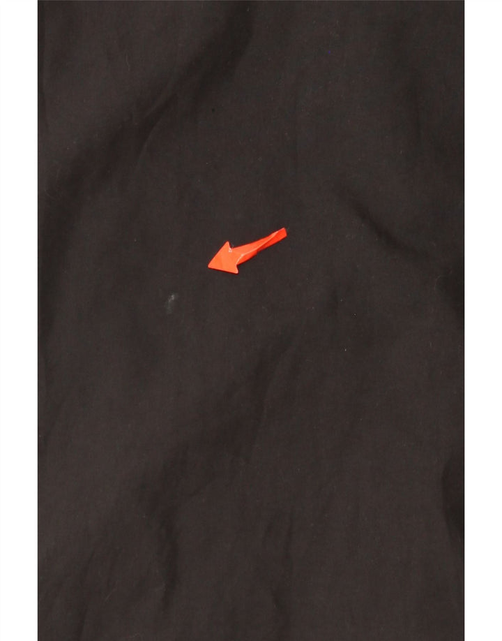 Damskie spodnie dresowe Adidas UK 14, duże, czarne, poliestrowe