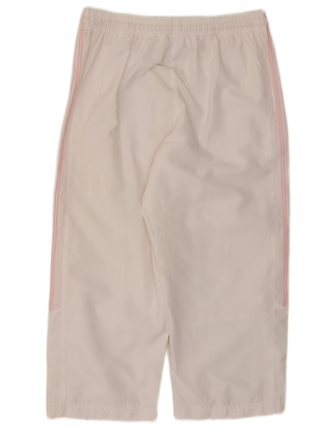 Damskie spodnie dresowe Adidas Capri UK 12 Średni biały poliester