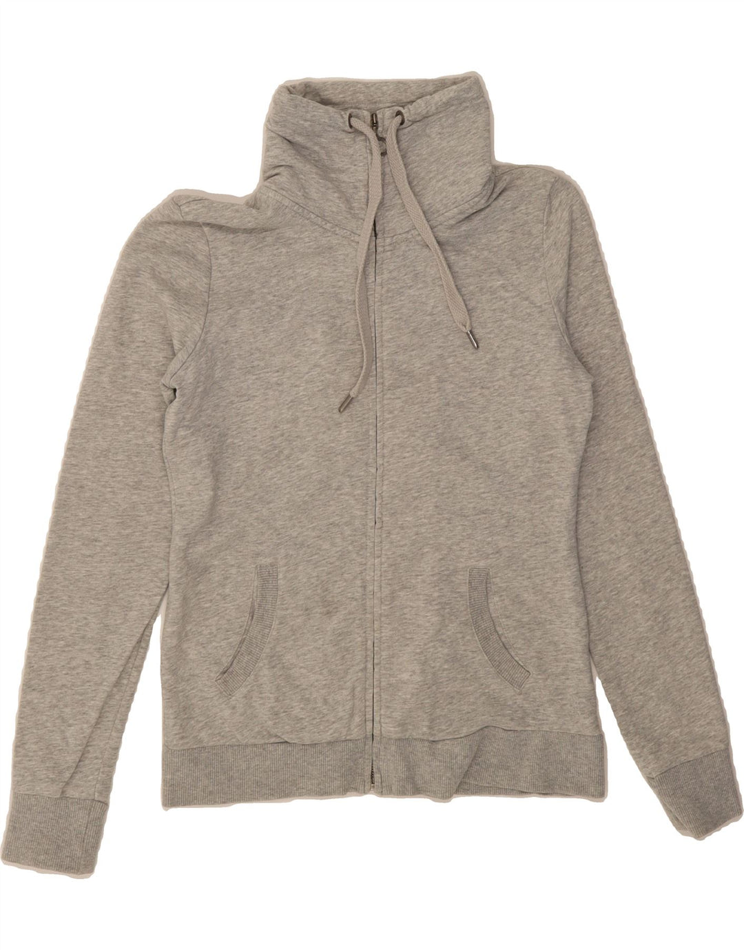 ESPRIT Womens Tracksuit Top Jacket UK 10 Small Grey Cotton Vintage Esprit and Second-Hand Esprit from Messina Hembry 