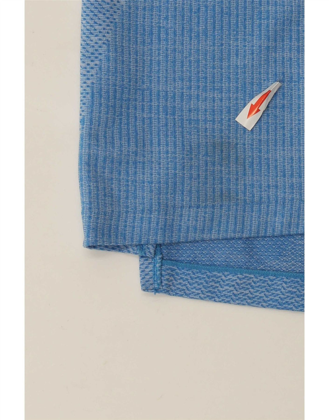 Męski T-shirt Nike Dri Fit Top, mały, niebieski, nakrapiany poliester
