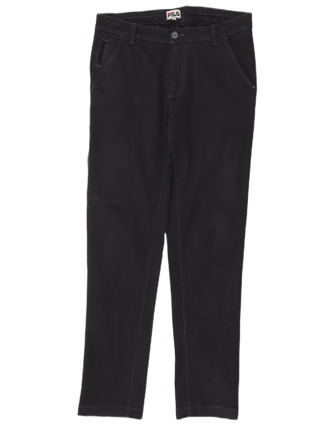 Spodnie męskie Fila Slim Chino IT 46 Small W36 L30 Granatowe