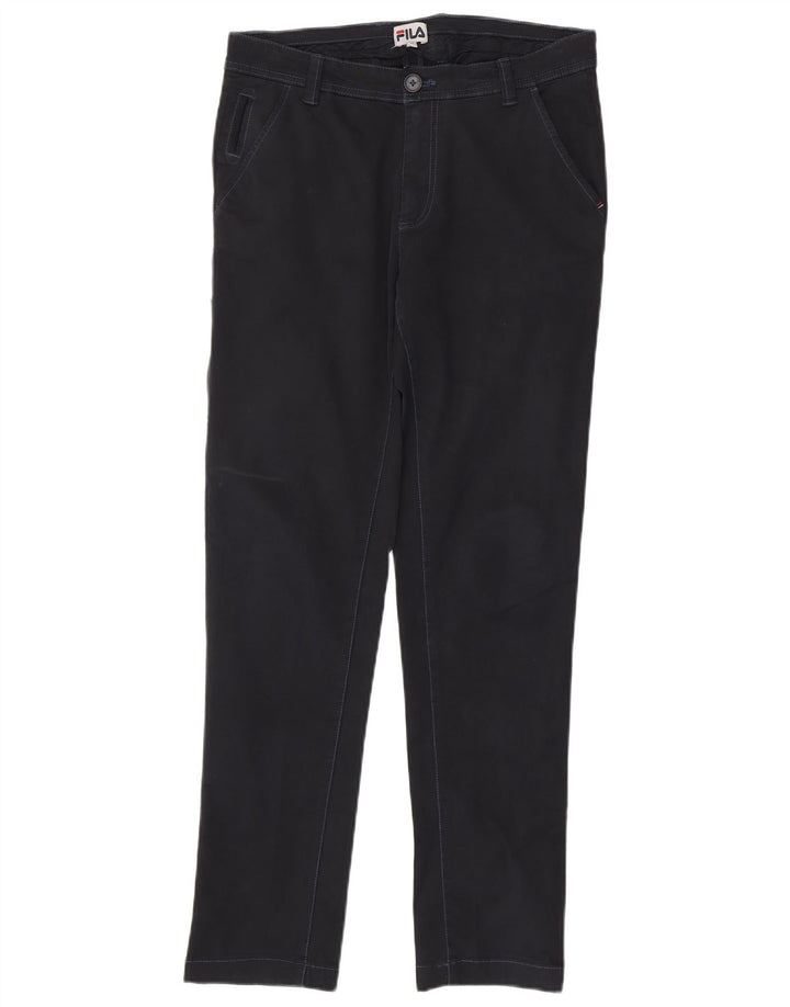 Spodnie męskie Fila Slim Chino IT 46 Small W36 L30 Granatowe