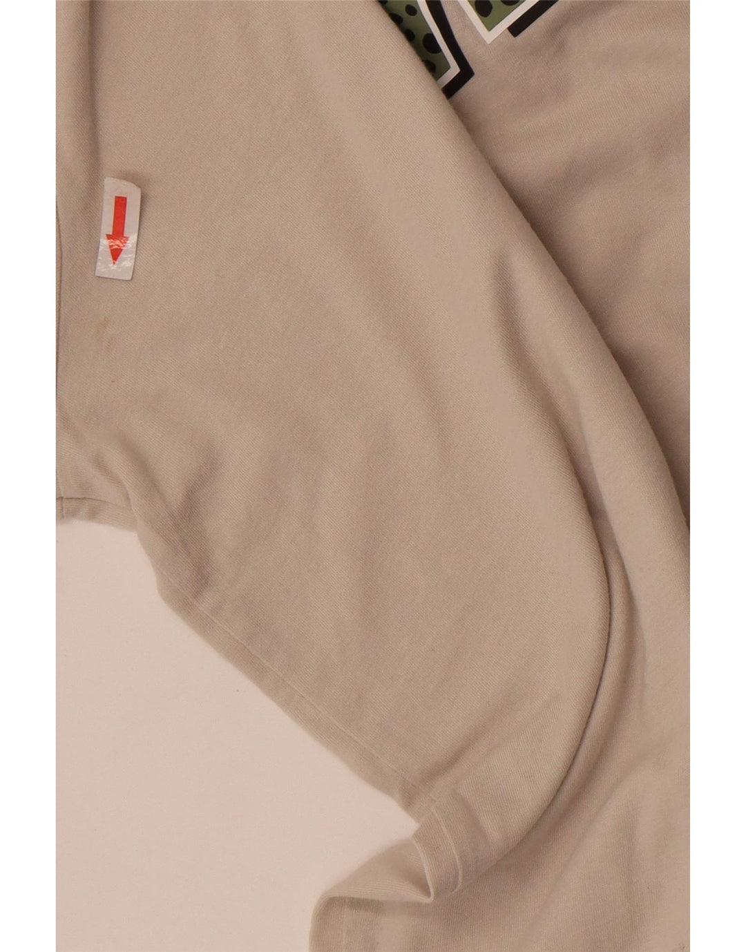 Męska koszulka z grafiką Nike Top 2XL, beżowa, bawełniana