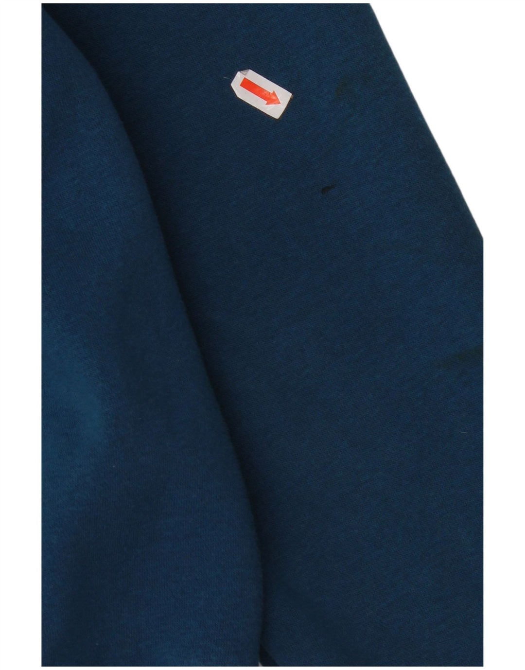 Damski sweter z kapturem i zamkiem błyskawicznym ADIDAS UK 10, mały, niebieski, bawełniany