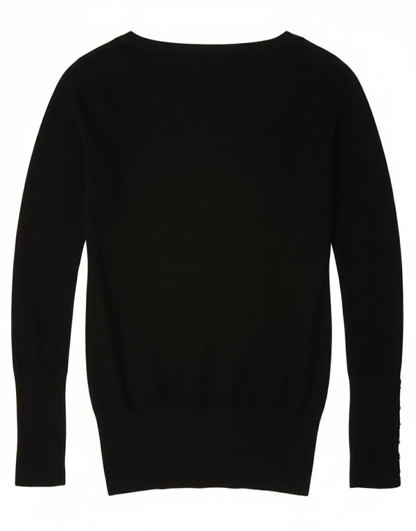 Sweter damski Zara Cardigan UK 10 Small Black Rayon