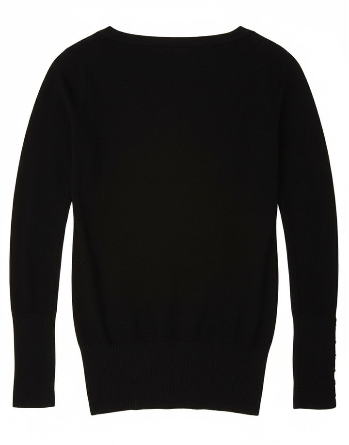 Sweter damski Zara Cardigan UK 10 Small Black Rayon