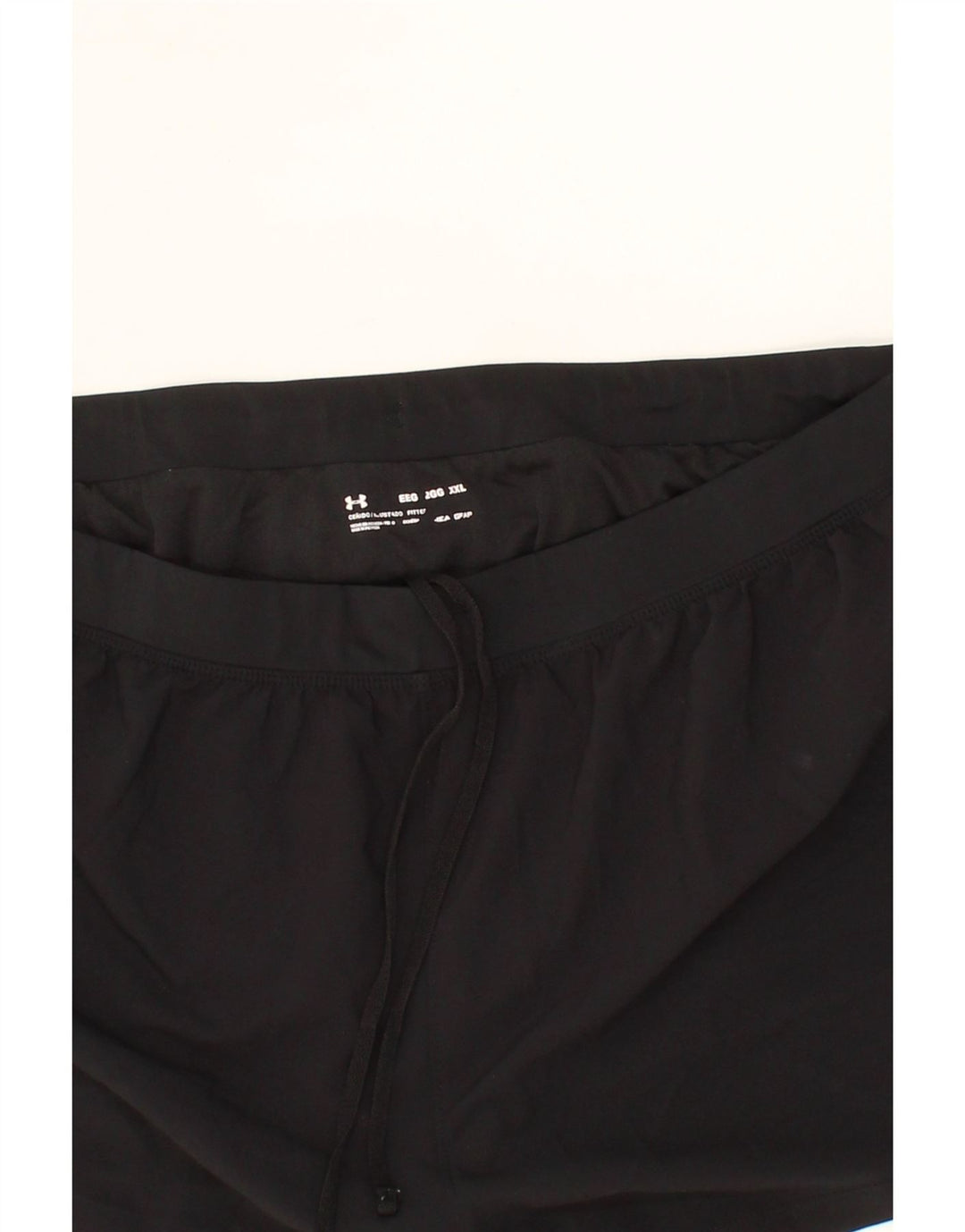 UNDER ARMOUR Womens Graphic Sport Shorts UK 20 2XL Black Polyester Vintage Under Armour and Second-Hand Under Armour from Messina Hembry 