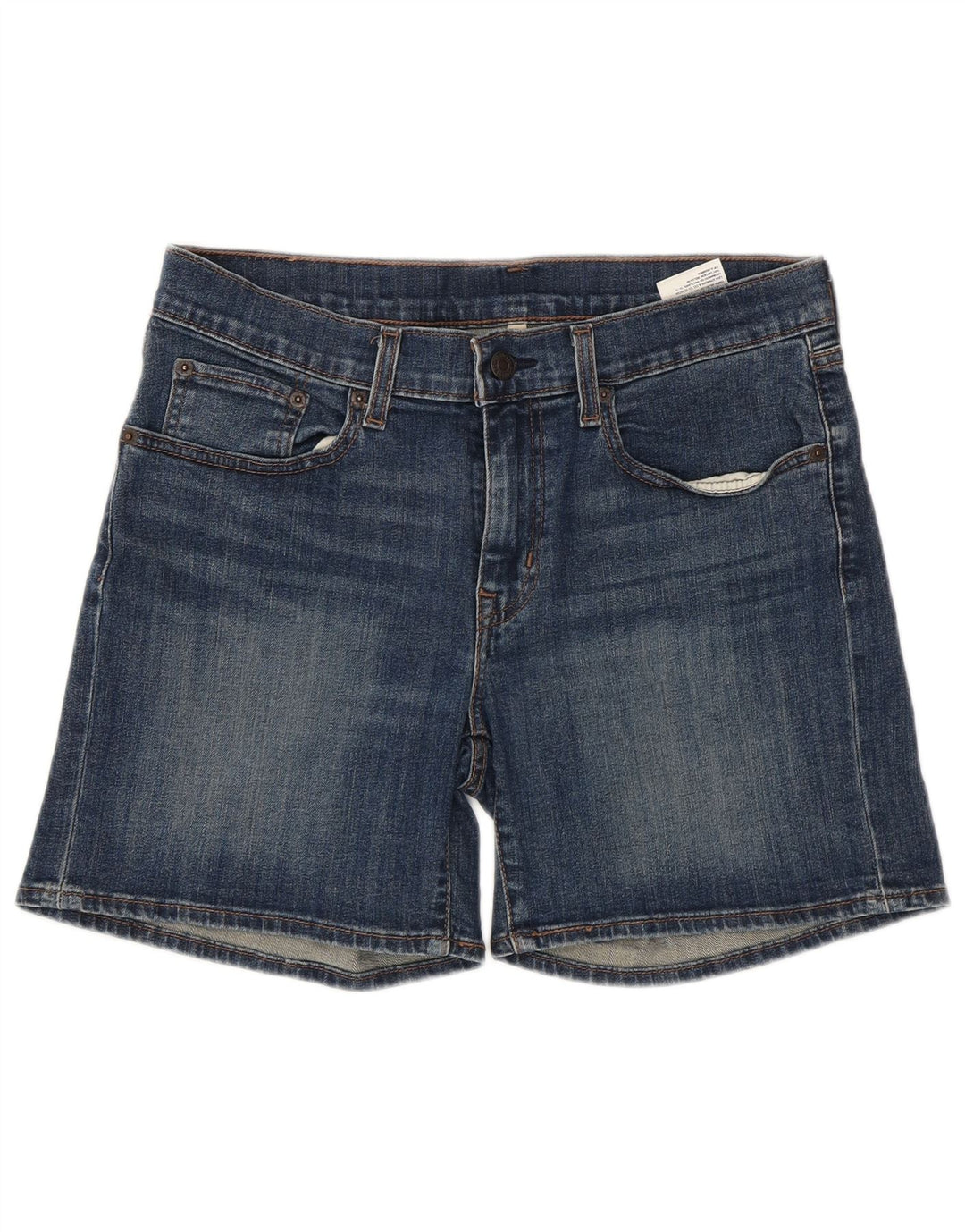LEVI'S Womens Denim Shorts W30 Medium Blue Cotton