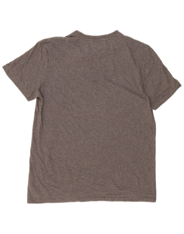 Męski T-shirt Calvin Klein, duży, szary, bawełniany