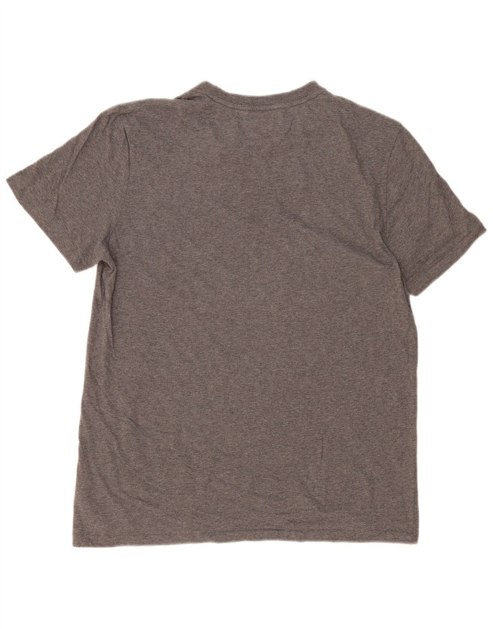 Męski T-shirt Calvin Klein, duży, szary, bawełniany