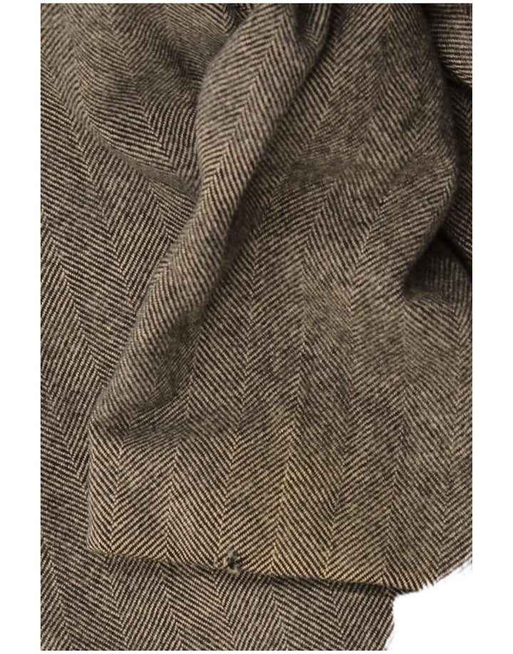 Płaszcz damski Aquascutum UK 8, mały, szary, wełna jagnięca w jodełkę