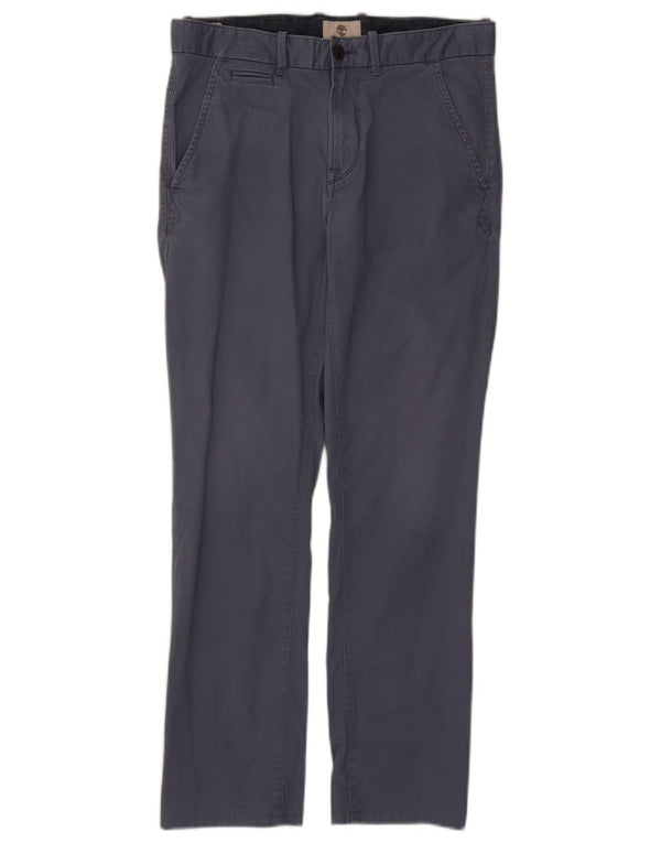 Męskie spodnie Chino Timberland W30 L28 Granatowe, bawełniane