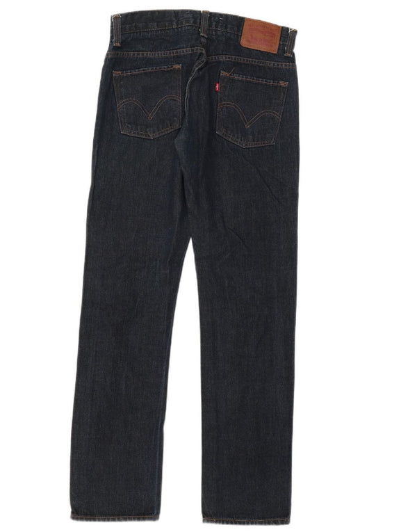 Levi's Womens 511 Skinny Jeans W34 L32 Navy Blue Cotton