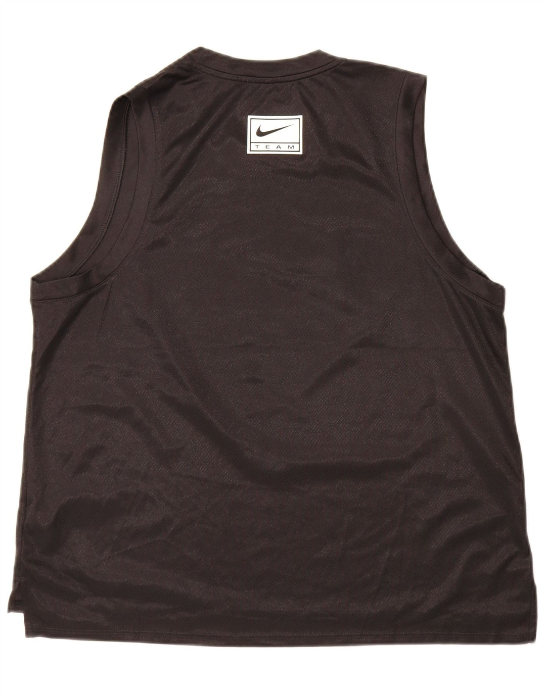 Damska kamizelka Nike Dri Fit Graphic Top UK 18 XL, czarny poliester