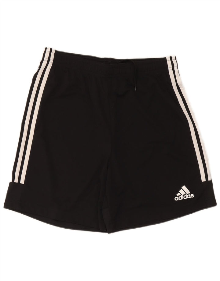 Męskie spodenki sportowe Adidas Aeroready, średni czarny poliester