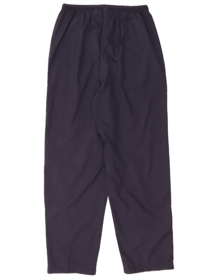 Damskie spodnie dresowe NIKE US 12/14, duże, granatowe, poliestrowe