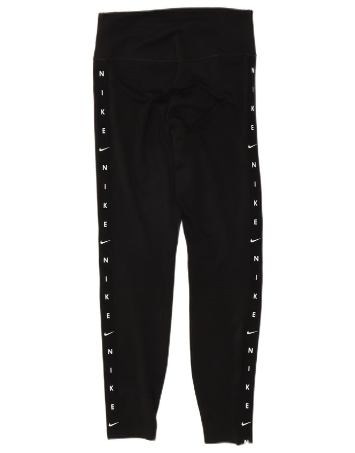 Damskie legginsy NIKE Dri Fit Graphic UK 6 XS, czarne