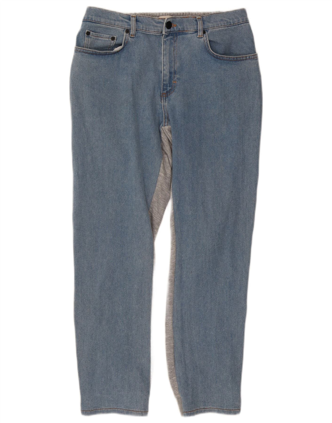 Dżinsy damskie FRENCH CONNECTION UK 12 Medium W30 L28 Niebieskie bloki kolorów