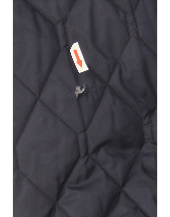 Męska pikowana kurtka G-Star UK 42 XL, granatowa, poliester