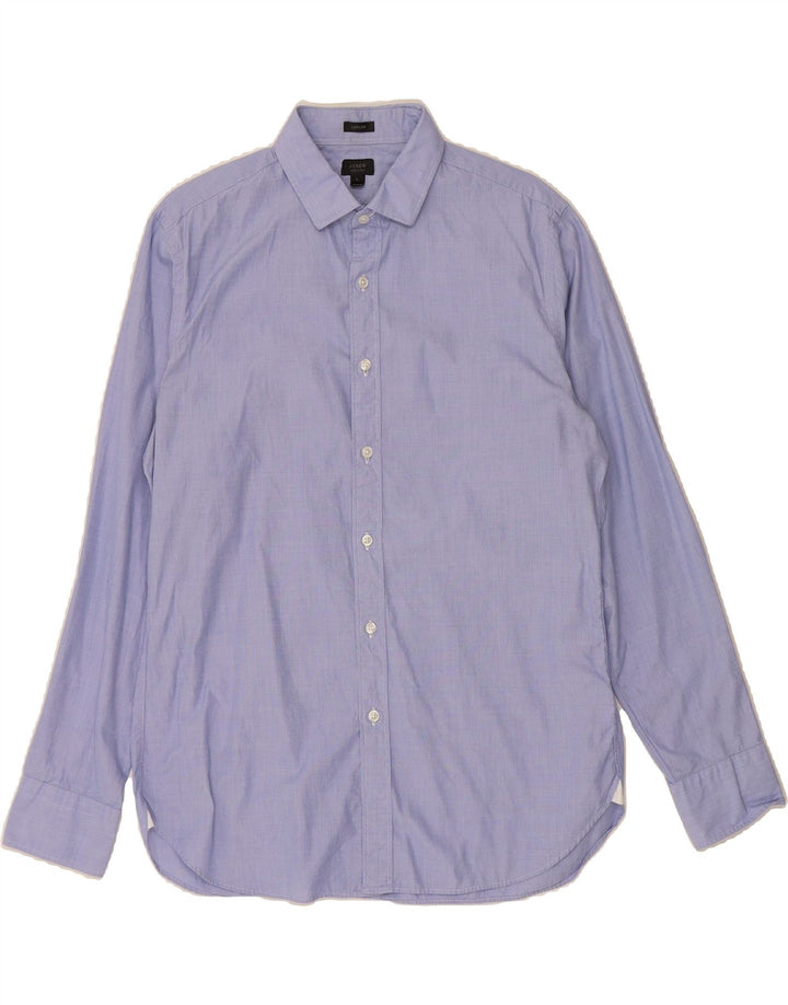 J. CREW Mens Ludlow Shirt Large Blue Cotton Vintage J. Crew and Second-Hand J. Crew from Messina Hembry 